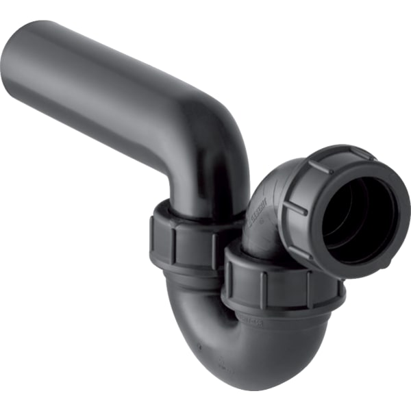 Geberit Rohrbogengeruchsverschluss für Becken D56/56 Einlauf horizontal und Abgang horizontal 152.046.16.1