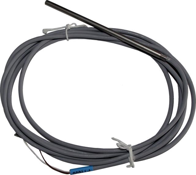 Wolf Sensor TF14 PT1000 100MM 2M für Frischwasserstation 2745827