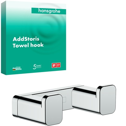 Hansgrohe Doppelhaken AddStoris chrom 41755000