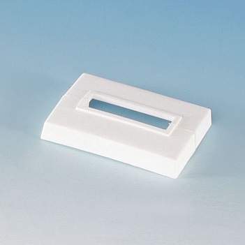 Arbonia Abdeckrosette für Rohboden, Kunststoff weiß ZB00210001