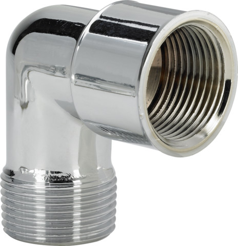 Viega Winkel 90 Grad 1613 in R1/4 x Rp1/4 verchromt 135935