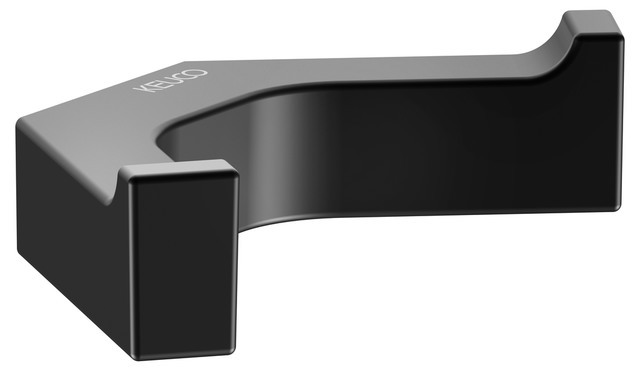 Keuco Handtuchhaken doppelt Edition 11, doppelt, schwarz-matt 11115370000