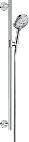 Hansgrohe brauseset Raindance Select S 120 3jet EcoSmart Unica Comfort Brausestange 900mm chrom 26323000