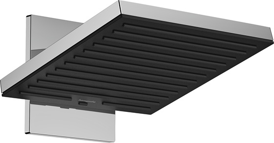 Hansgrohe Kopfbrause Pulsify E 260 2 jet EcoSmart mit Wandanschluss chrom 24351000