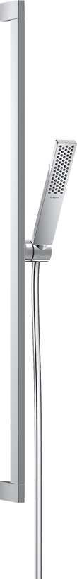Hansgrohe Brauseset Pulsify E 1 jet EcoSmart+ mit Unica Brausestange 900mm chrom 24381000