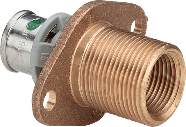 Viega Sanfix P Wanddurchführung mit SC-Contur 2132.3 in 16mm x Rp1/2 x 30mm 304065