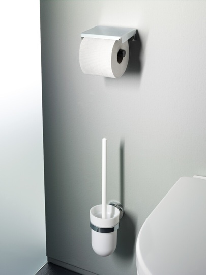 Emco Bürstengarnitur Polo Kunststoffbehälter chrom 071500101