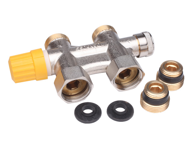 Danfoss Anschlussarmatur VHS-UN 1/2" Durchgang 013G4742