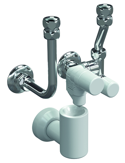 SYR Sicherheitsgruppe 323, DN 15, Sicherheitsventil: 6 bar, für Trinkwassererwärmer bis 200 Liter, verchromt, ab Baujahr 01/2020 0323.15.055