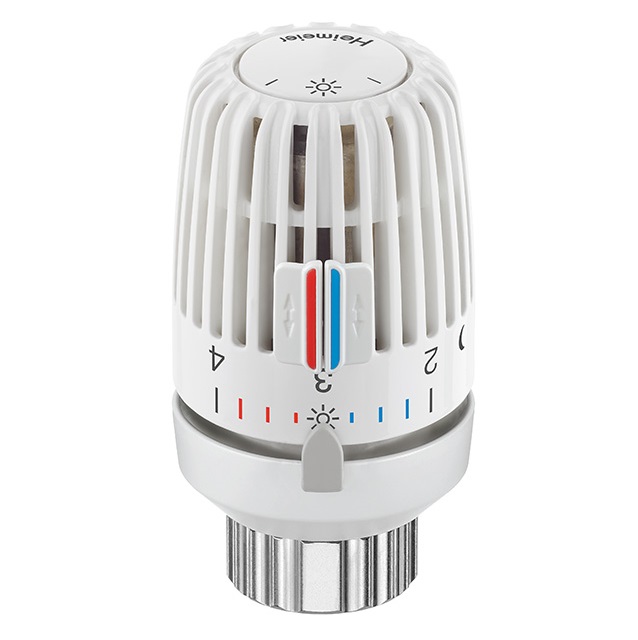 Heimeier Thermostatkopf VK mit Diebstahlsicherung mit Klemmverbindung für Ventilheizkörper 9710-40.500