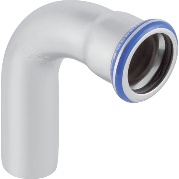 Geberit Mapress Edelstahl Bogen 90 Grad d76,1 mit Einschubende (LABS-frei) 83309