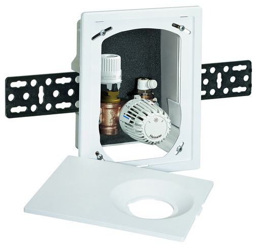 Heimeier UP-Kasten Multibox Eclipse K mit Thermostatventil, weiß 9318-00.800