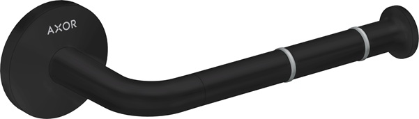 Hansgrohe Toilettenpapierhalter Axor Universal Circular mattschwarz 42856670