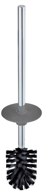 Keuco Toilettenbürste mit Griff und Deckel Collection Moll, verchromt/anthrazit 12764014001