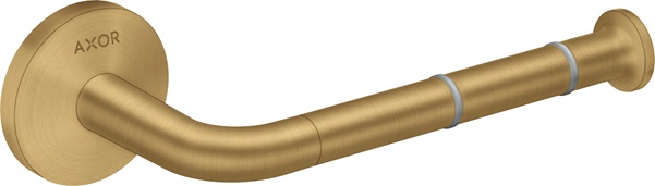 Hansgrohe Toilettenpapierhalter Axor Universal Circular brushed gold optik 42856250