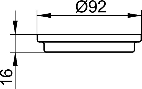 Keuco  Seifenschale Edition 400, Echtkristall-Glas mattiert, lose, 11555009000