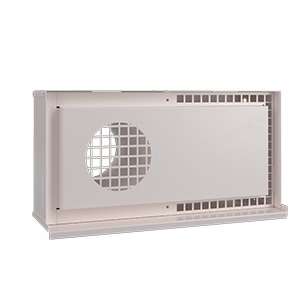 Kermi x-well Wetterschutzgitter doppelt NW125, waagrecht, für Wandeinbau, RAL9016 Y2401125007K