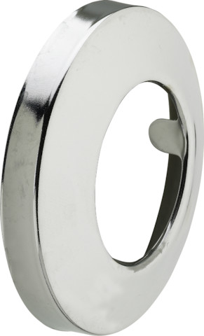 Viega Rosette 5611-545 in 38x70x14mm Messing verchromt 258573