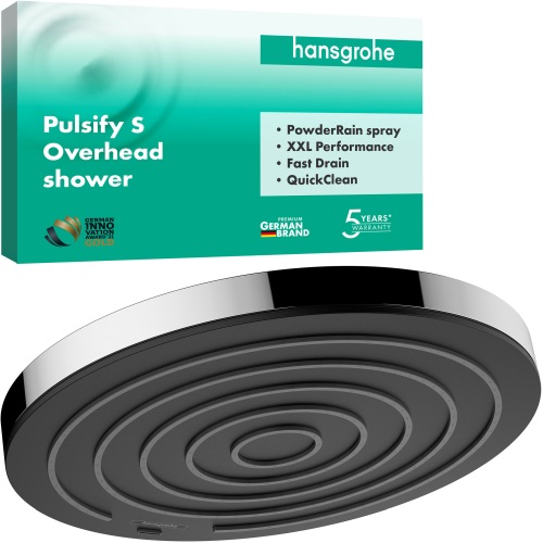 Hansgrohe Kopfbrause Pulsify S 260 1 jet chrom 24140000