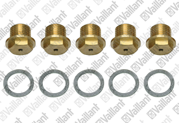 Vaillant Stopfbuchse für Gas-Wandheizgerät VCW 180 K XE VCW 180&240&280 XE, 5 Stück 012162