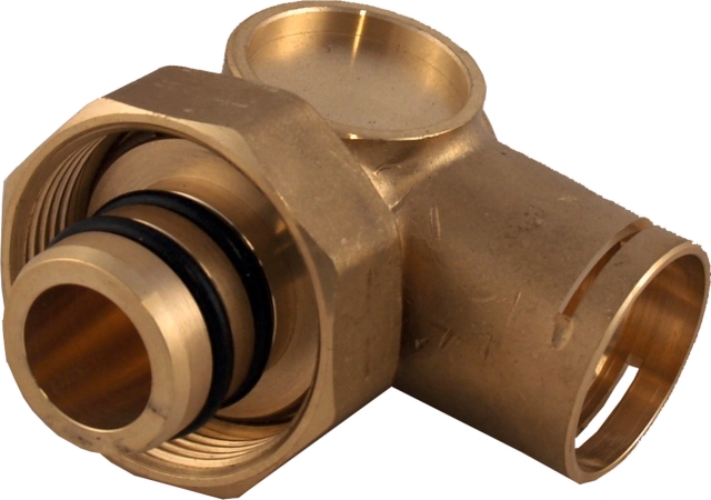 Wolf Kreuzstück 1 1/2"- 1xDN25 Steckverbindung kpl., für COB 2070667