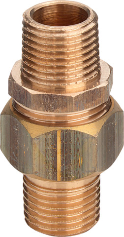 Viega Rohrverschraubung Rotguss 3344 konischdichtend in R1 x R1 446901