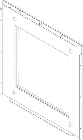 Bosch / Buderus Abdeckung hinten 8738209102