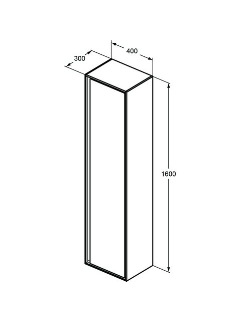Ideal Standard Befestigungsset Connect Air, für Glaseinlegeboden EF68767