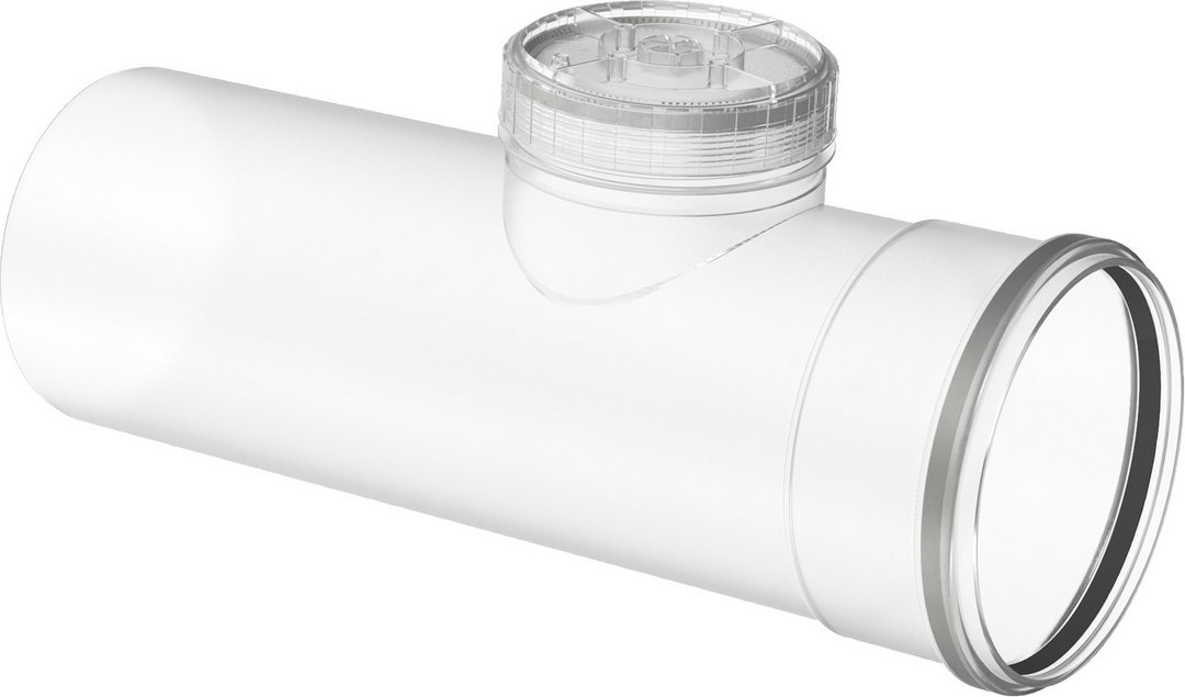Bosch Rohr mit Prüföffnung, d: 125mm, L: 250mm Abgaszubehör FC-SR125 7738113114