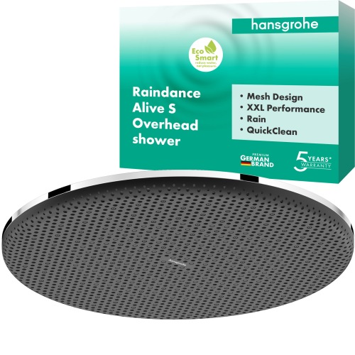 Hansgrohe Kopfbrause Raindance Alive S 300 1 jet EcoSmart chrom 24521000