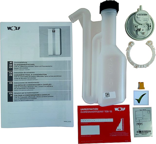 Wolf Umrüstset für TOB-18 8909004