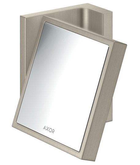 Hansgrohe Rasierspiegel Axor Universal Rectangular brushed nickel 42649820
