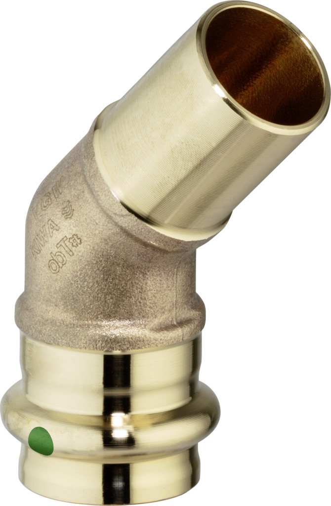 Viega Bogen 45 Grad mit SC Sanpress 2226.1 in 18mm 281564