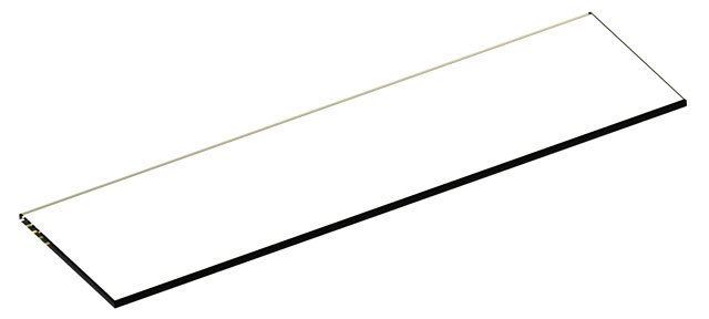 Keuco Glasablage kurz Spiegelschränke 412,5x120x6mm 90110000120
