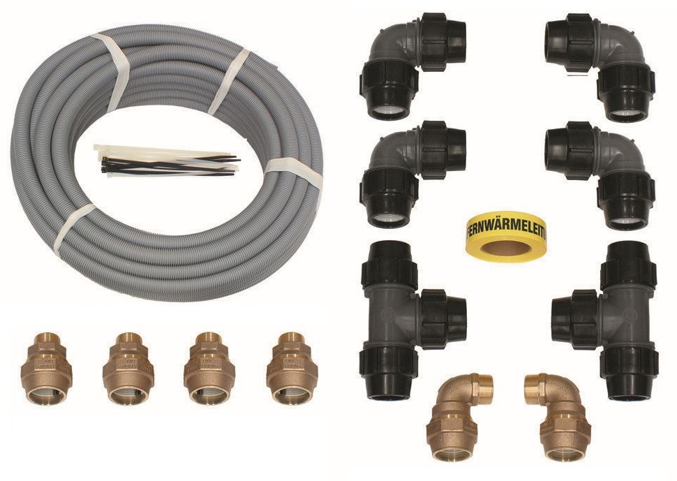 Vaillant Installationsset für flexoTHERM 15/19kW mit 2x aroCOLLECT 40mm 0020115490