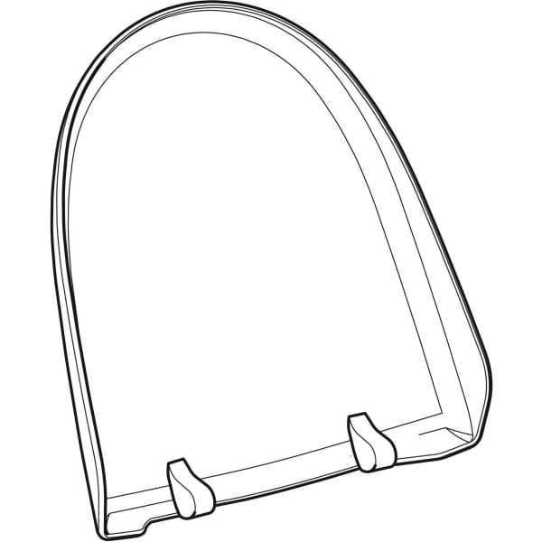 Geberit WC-Deckel für Geberit AquaClean 8000plus / 8000, weiß-alpin 250.067.11.1