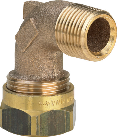 Viega Winkelverschraubung Sanfix 2014 in 16mm x R1/2 Rotguss 101954