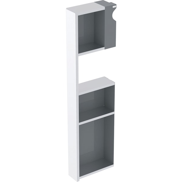 Geberit Auszug komplett links zu Monolith Sanitärmodul für Waschtische 242.733.TA.1