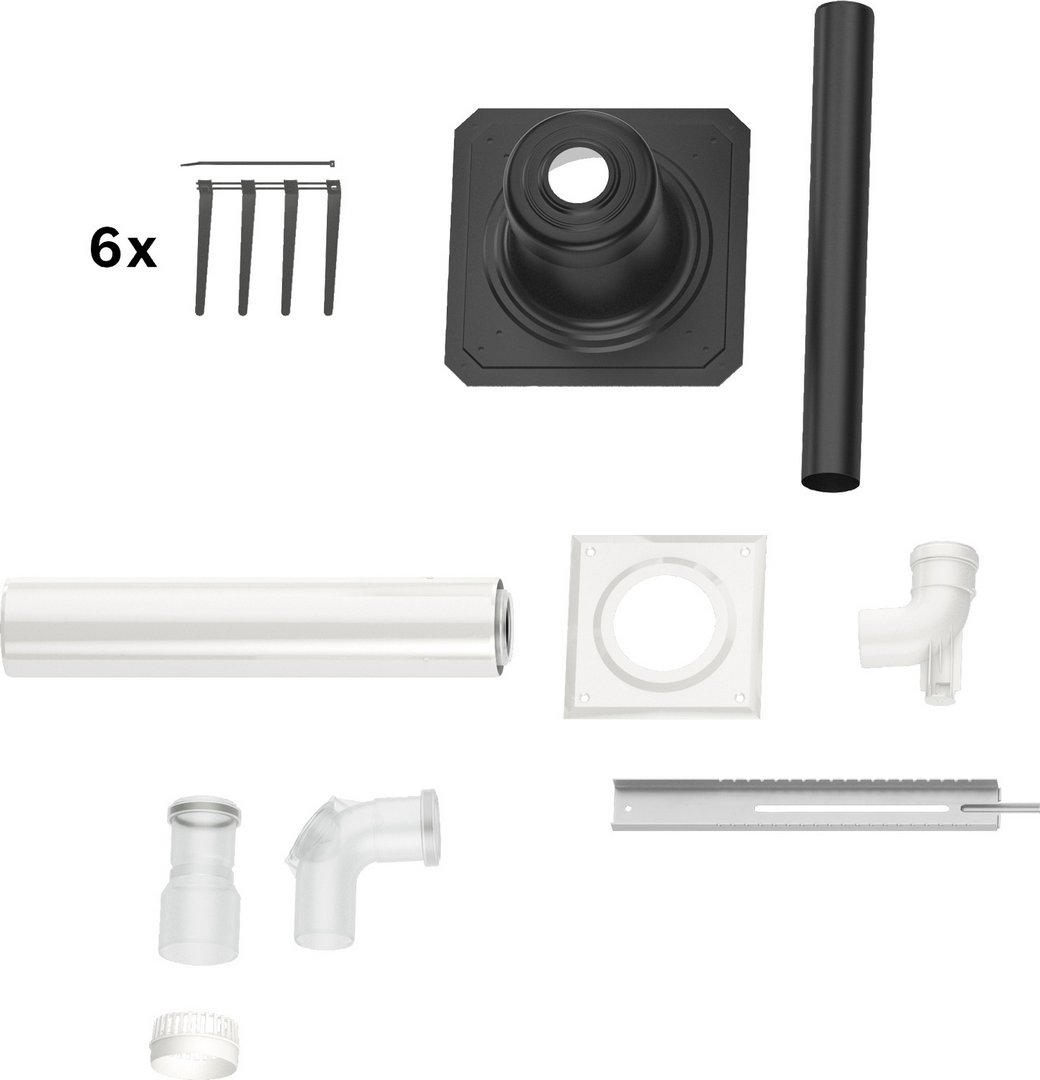 Bosch Grundbausatz B53, d: 60 Abgaszubehör FC-Set60-B53 7738112781
