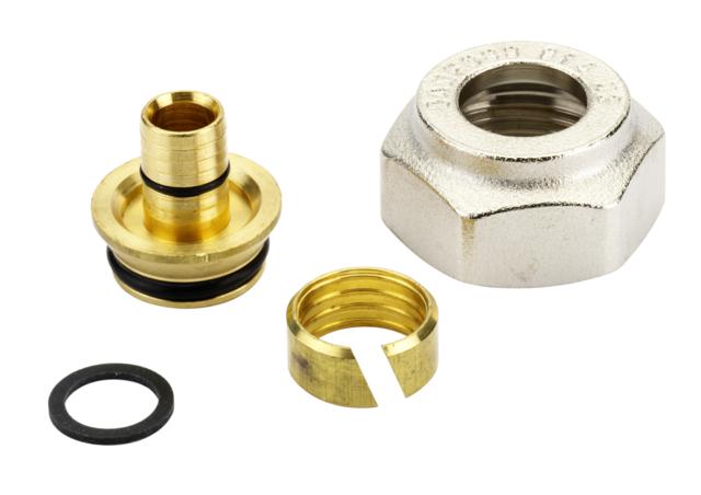 Danfoss Klemmverbinder G3/4 IG auf 20x2, für VPE-Kunststoffrohre (PEX) 013G4190