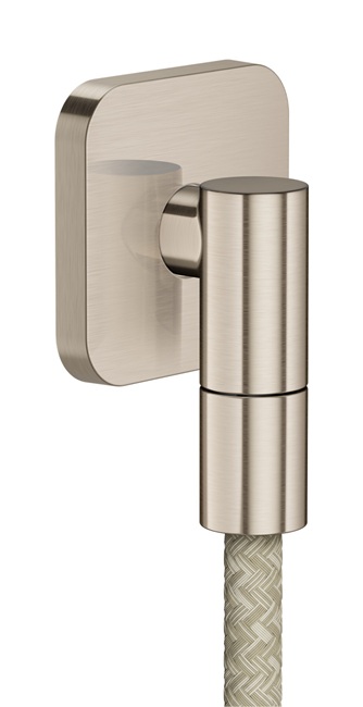 Hansgrohe Wandanschluss Axor Wall outlet Fine softsquare G 1/2" brushed nickel 36739820