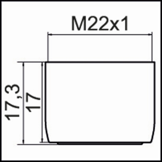 Neoperl MIKADO Strahlregler verchromt, M22x1 0.35gpm, 1.3 l/min SB 70589698