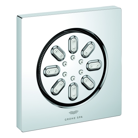 Grohe Seitenbrause 26802 Rainshower Aqua eckige Form chrom 26802000