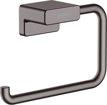 Hansgrohe Papierrollenhalter ohne Deckel AddStoris brushed black chrom 41771340
