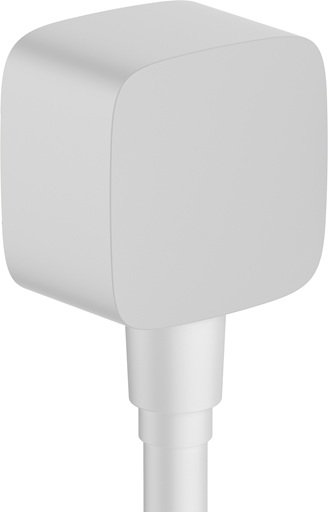 Hansgrohe FixFit Wandanschluss mit Rückflussverhinderer, Mattweiß 26457700