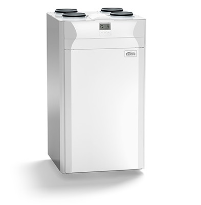 Kermi x-well S370 RH Wohnraumlüftungsgerät mit Vorheizregister Ausführung Rechts Y1101370003K