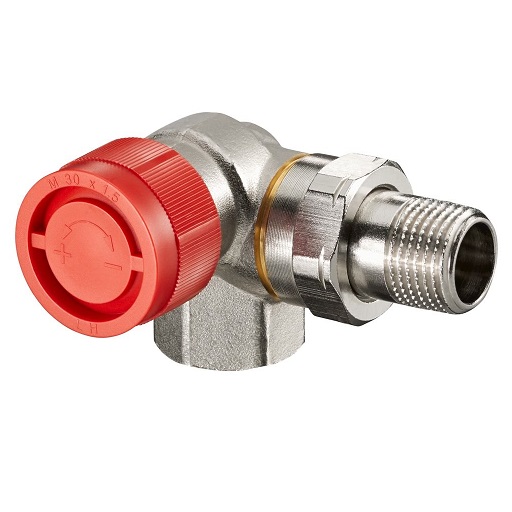 Oventrop Thermostatventil "AF" DN15, R 1/2", PN10, Winkeleck links 1181462