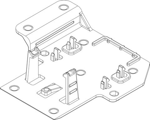 Bosch / Buderus Halter 87186506180