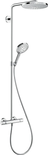 Hansgrohe Showerpipe Raindance Select S 240 1 jet PowderRain EcoSmart+ chrom 28825000