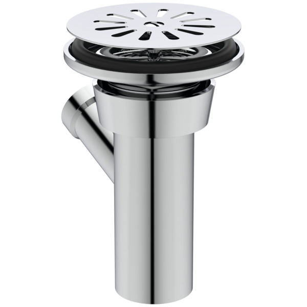 Ideal Standard Überlauf für Spüle mit Siphon chrom D5870AA
